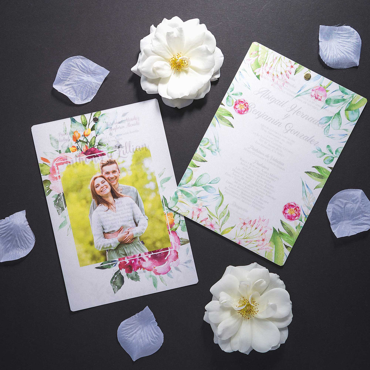 Wedding Beauty Gold Foil