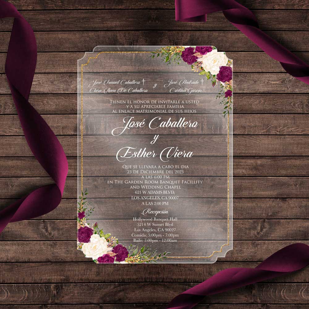 Acrylic Wedding Queen 02