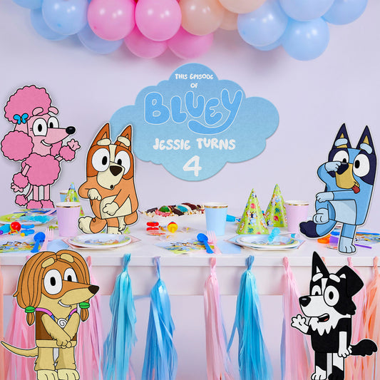 Bluey Foam Board Cutouts