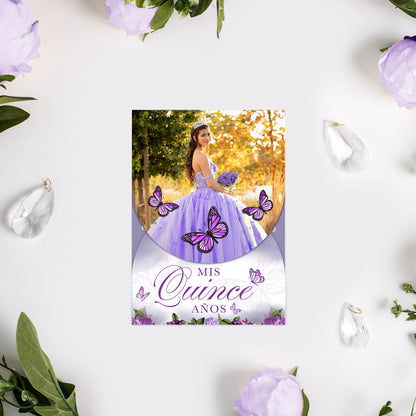 Quinceañera Spring Invite 01